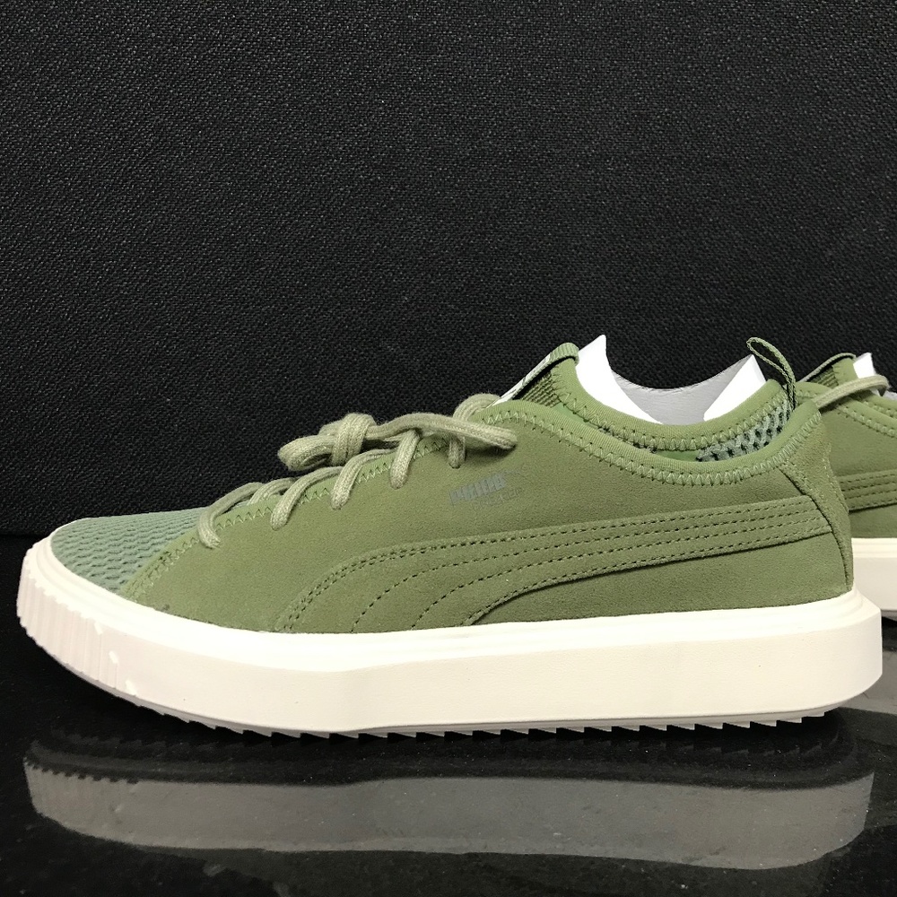 PUMA Breaker Mesh Q2 Capulet Olive Adult shoes 367060 01 Size 7
